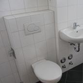Ansicht des Badezimmers